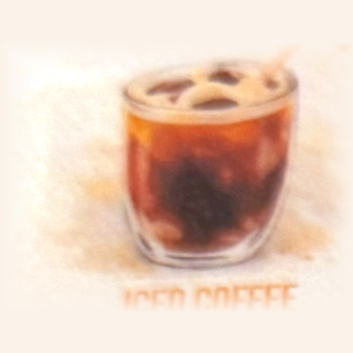 Iced coffee