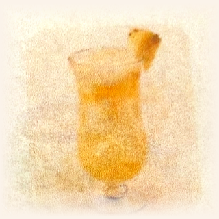 Iced pineapple-ade