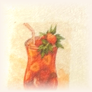 Strawberry mojito