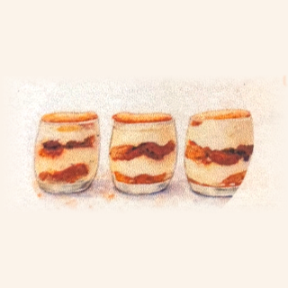 Tiramisu glass